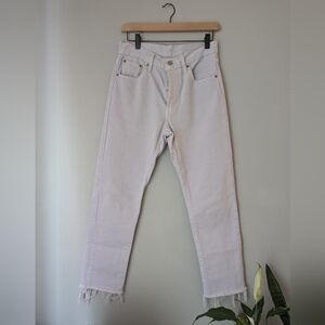 Levi's Pale Lavender High Rise Jeans